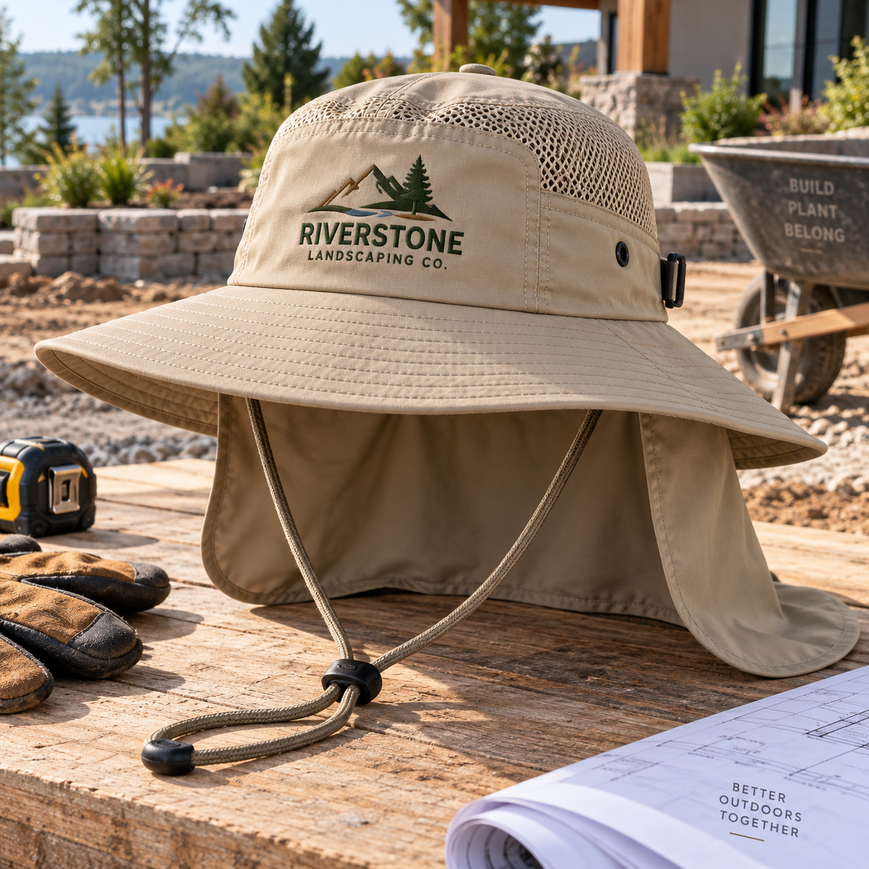 Premium Outdoor Sun Hat with Neck Flap